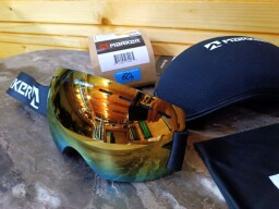 UNI LYŽIARSKE OKULIARE MARKER ULTRA FLEX NMT+ GOLD MIRROR